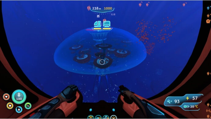 でかいクラゲに入る方法 Subnautica Below Zero攻略